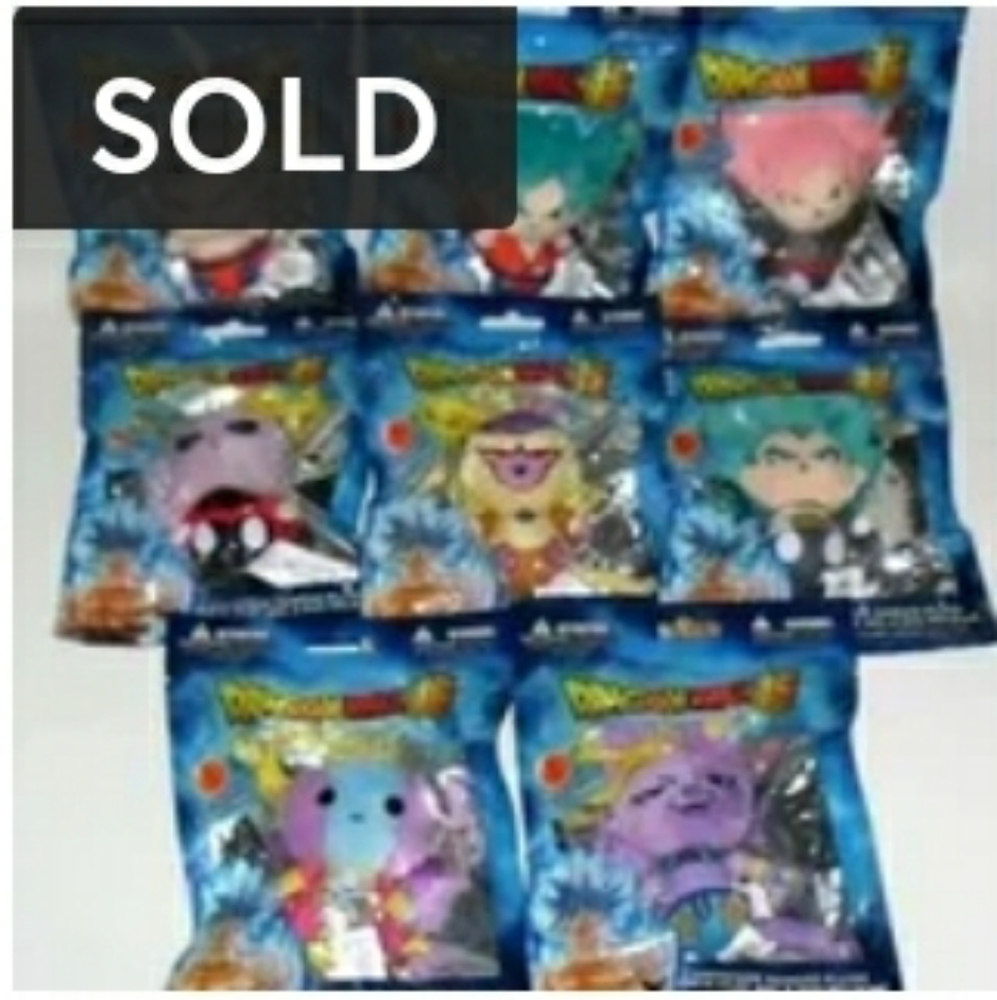 🚫SOLD!🚫Dragon Super plushie hanger Full Set 8